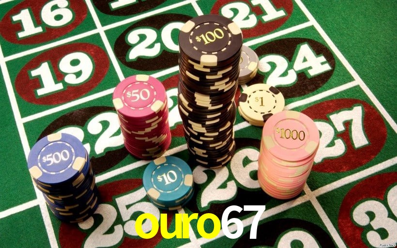 Mesa de Blackjack ouro67