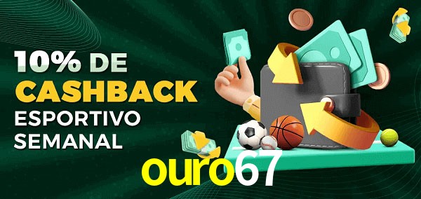10% de bônus de cashback na ouro67